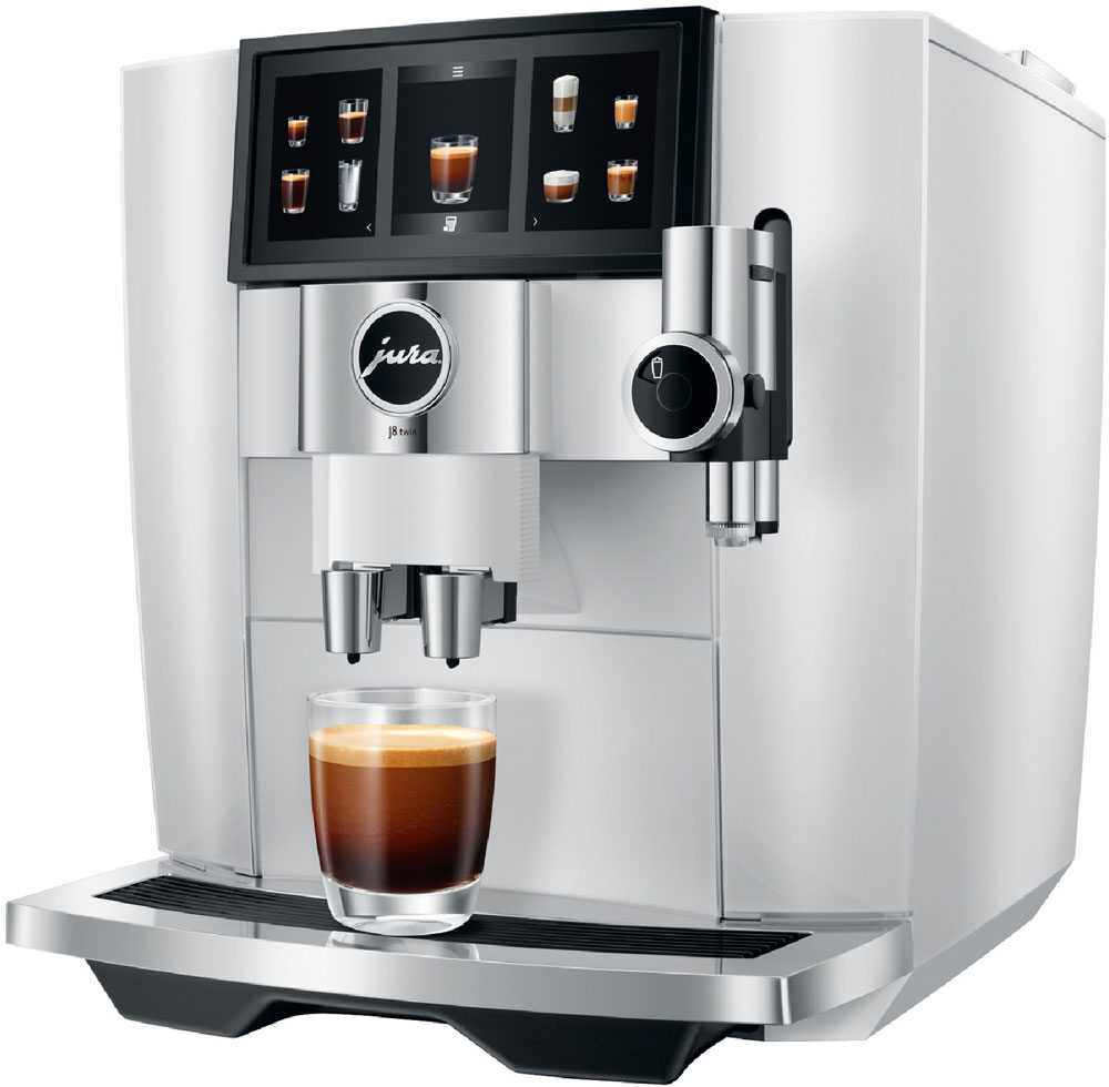 JURA J8 Twin Diamond White (EA)